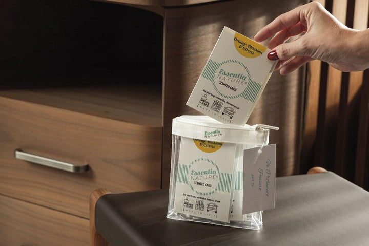 Carte parfumée Agrumes et Fleur d'oranger