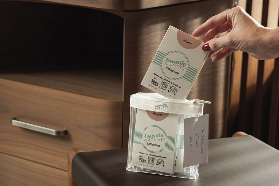 Carte parfumée Argan