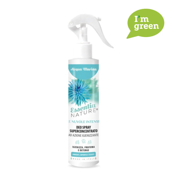 Spray Igienizzante Profumato Le Nuvole di Essentia INTENSE - Acqua Marina 250 ML