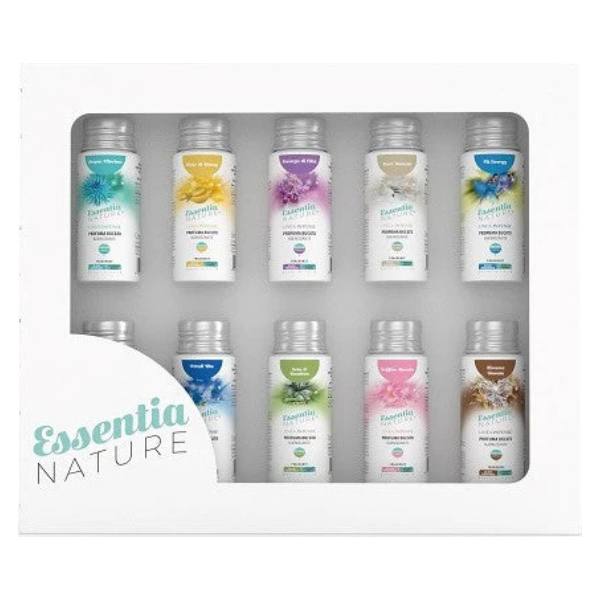 Wäscheparfüm – Geschenkbox mit 10 INTENSIVEN Düften 50 ml