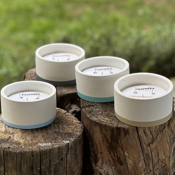 Citronnelle Anthracite 265g - Bougie parfumée à la Citronnelle