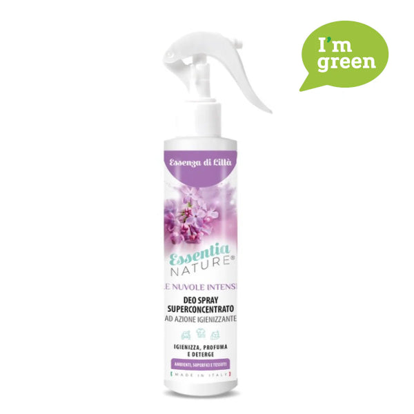Spray Igienizzante Profumato Le Nuvole di Essentia INTENSE - Essenza di Lillà 250 ML