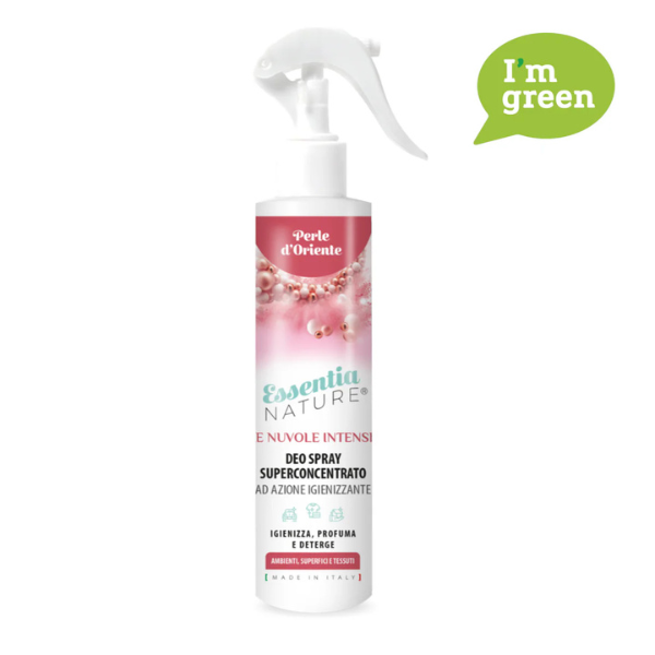 Spray Igienizzante Profumato Le Nuvole di Essentia INTENSE - Perle d'Oriente 250 ML