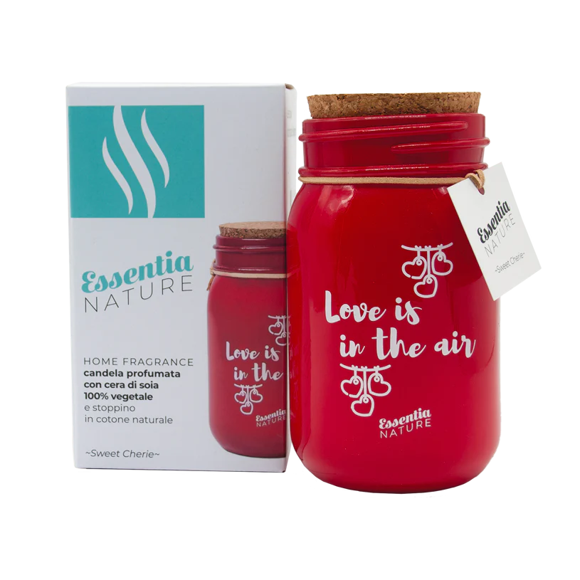 Bougie parfumée en pot RED LOVE - Sweet Cherie