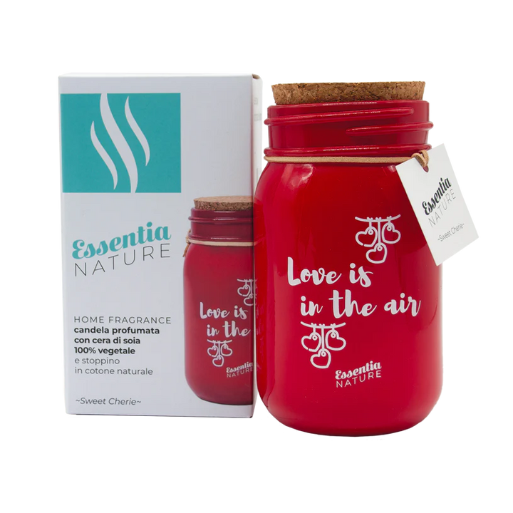 Bougie parfumée en pot RED LOVE - Sweet Cherie