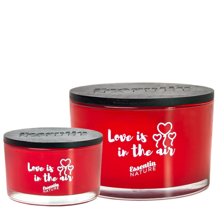 Candela ROSSA LOVE Profumata in Vaso - Angel Breath