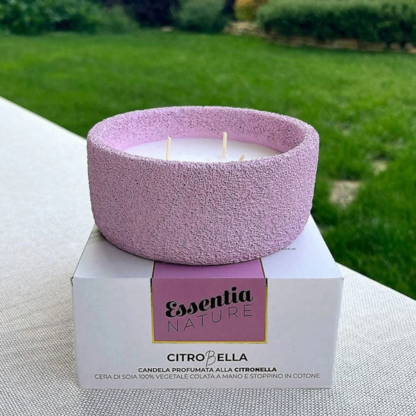 Bougie parfumée à la citronnelle