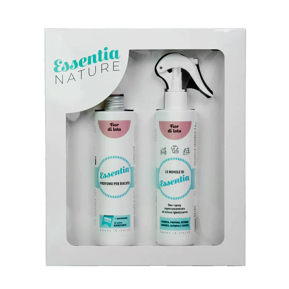Coffret Cadeau Parfum de Lessive Fleur de Lotus